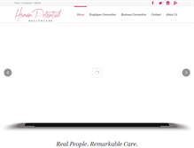 Tablet Screenshot of humanpotentialhc.com